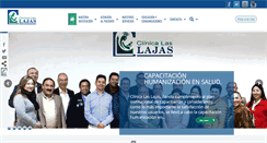 Desktop Screenshot of clinicalaslajas.com