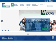 Tablet Screenshot of clinicalaslajas.com